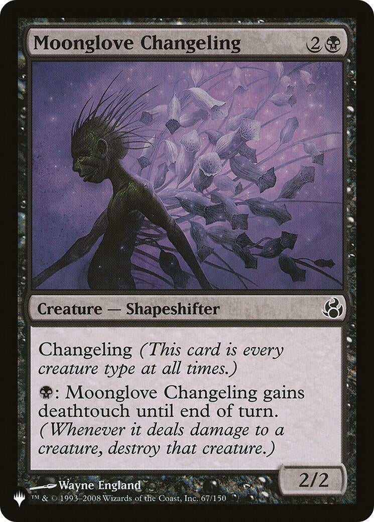 Image for Moonglove Changeling (67/150) - Magic: The Gathering