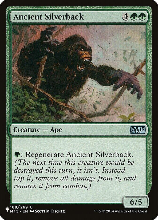 Image for Ancient Silverback (168/269) (LIST) - Magic: The Gathering