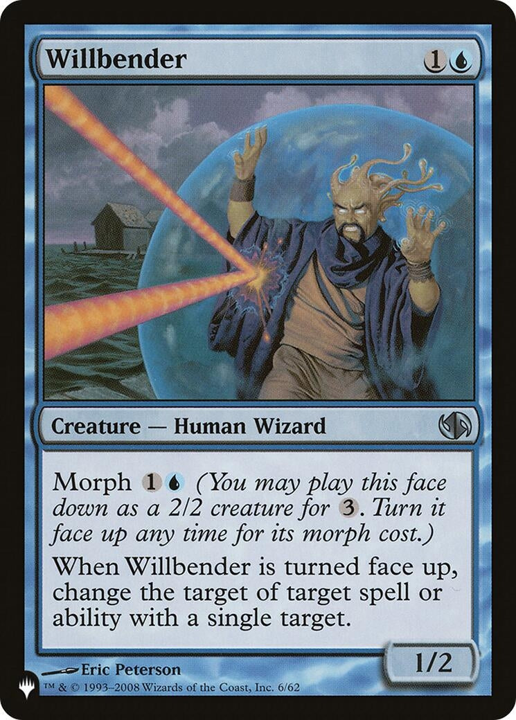 Image for Willbender (Jun-62) (LIST) - Magic: The Gathering