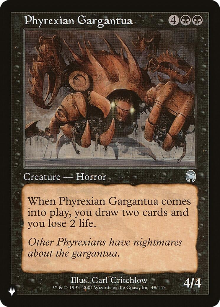 Image for Phyrexian Gargantua (48/143) - Magic: The Gathering