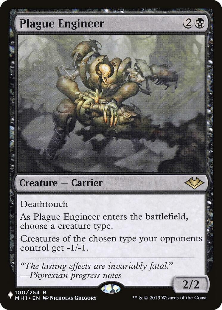 Image for Plague Engineer (100/254) (LIST) - Magic: The Gathering