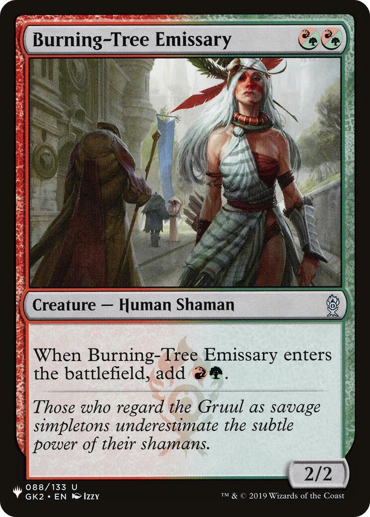 Image for Burning-Tree Emissary (088/133) (LIST) - Magic: The Gathering
