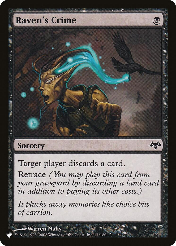 Image for Raven's Crime (41/180) - Magic: The Gathering