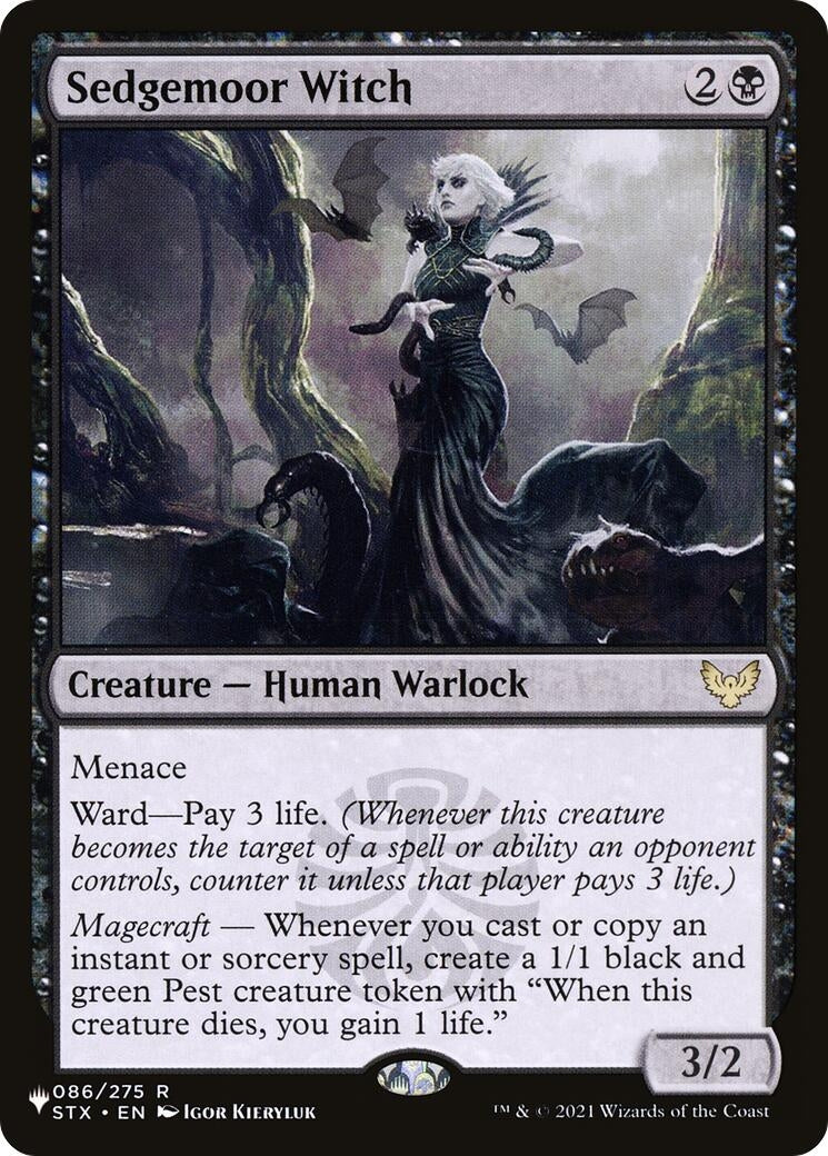 Image for Sedgemoor Witch (086/275) - Magic: The Gathering