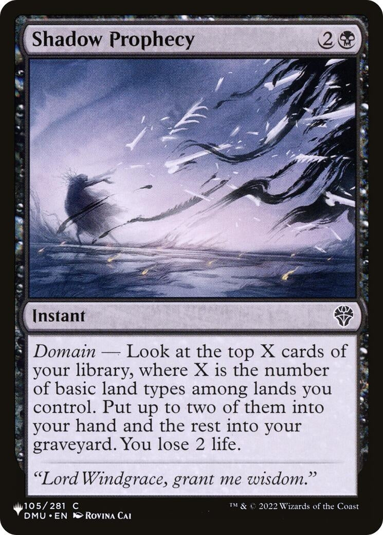 Image for Shadow Prophecy (105/281) - Magic: The Gathering
