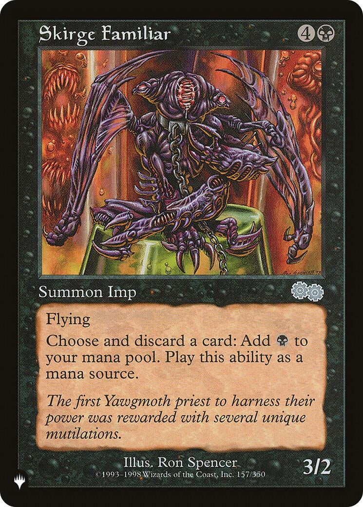 Image for Skirge Familiar (157/350) - Magic: The Gathering