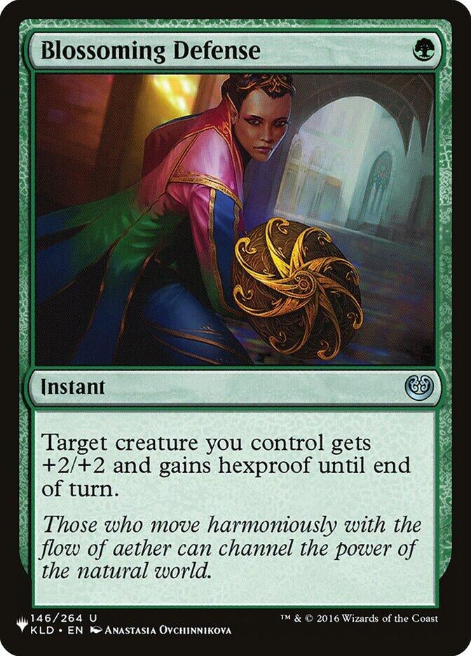 Image for Blossoming Defense (146/264) (LIST) - Magic: The Gathering
