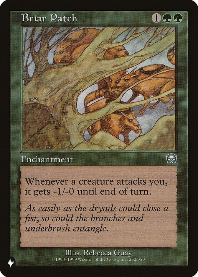 Image for Briar Patch (232/350) (LIST) - Magic: The Gathering