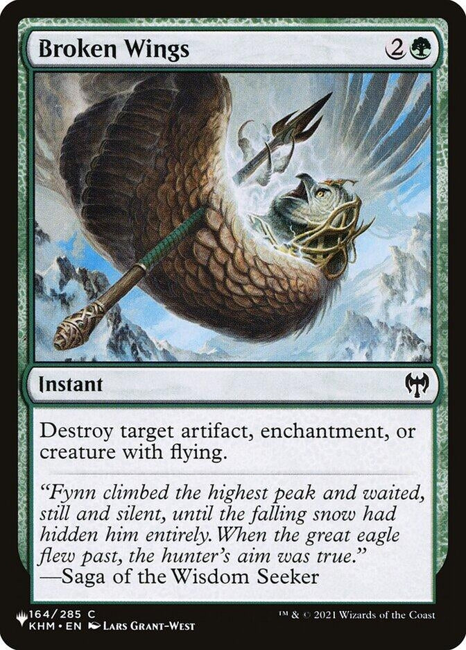 Image for Broken Wings (164/285) (LIST) - Magic: The Gathering