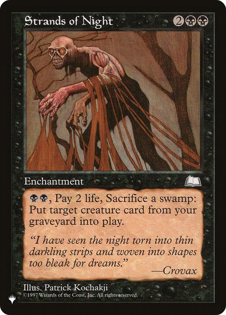 Image for Strands of Night (LIST) - Magic: The Gathering