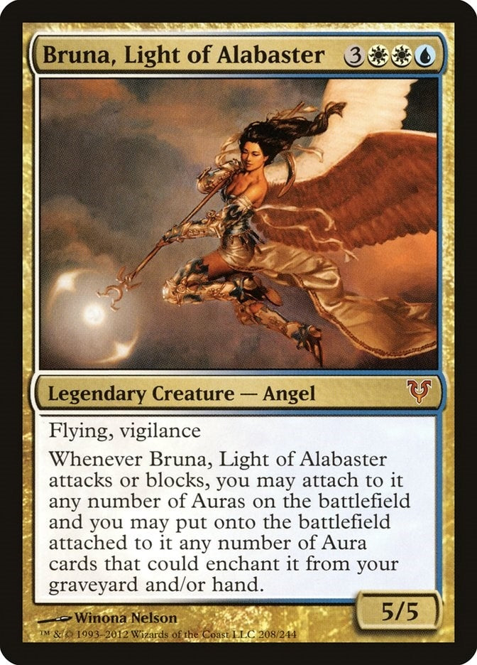 Image for Bruna, Light of Alabaster (208) - Magic: The Gathering