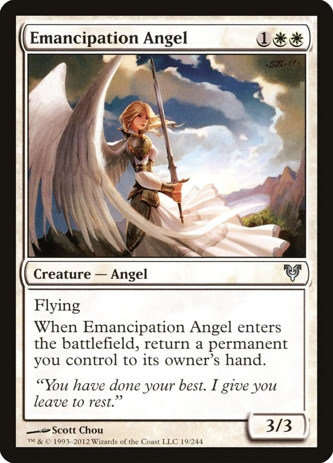 Image for Emancipation Angel (19) (AVR) - Magic: The Gathering