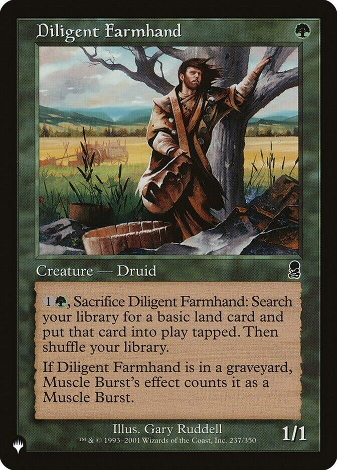 Image for Diligent Farmhand (237/350) (LIST) - Magic: The Gathering