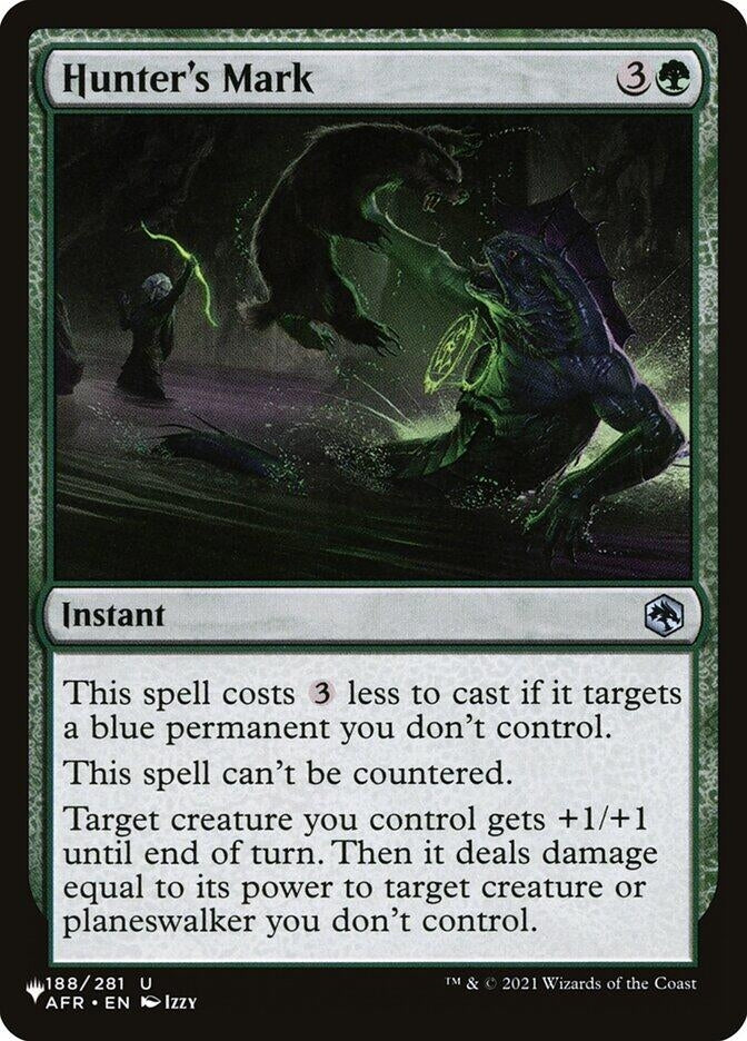 Image for Hunter's Mark (188/281) (LIST) - Magic: The Gathering