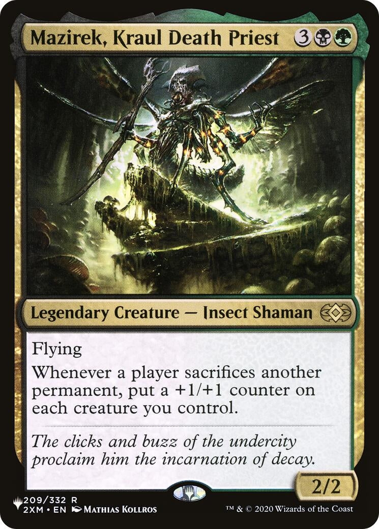 Image for Mazirek, Kraul Death Priest (209/332) - Magic: The Gathering