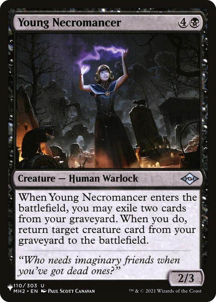Image for Young Necromancer (110/303) - Magic: The Gathering