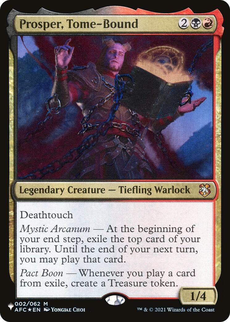 Image for Prosper, Tome-Bound (002/062) - Magic: The Gathering
