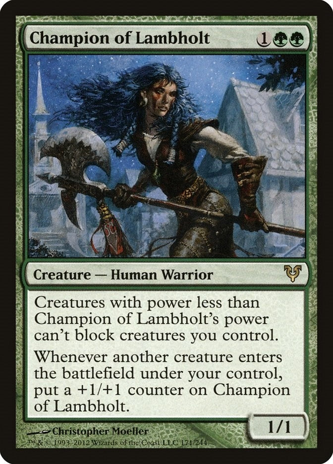 Image for Champion of Lambholt (171) (AVR) - Magic: The Gathering