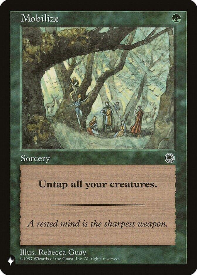 Image for Mobilize (LIST) - Magic: The Gathering