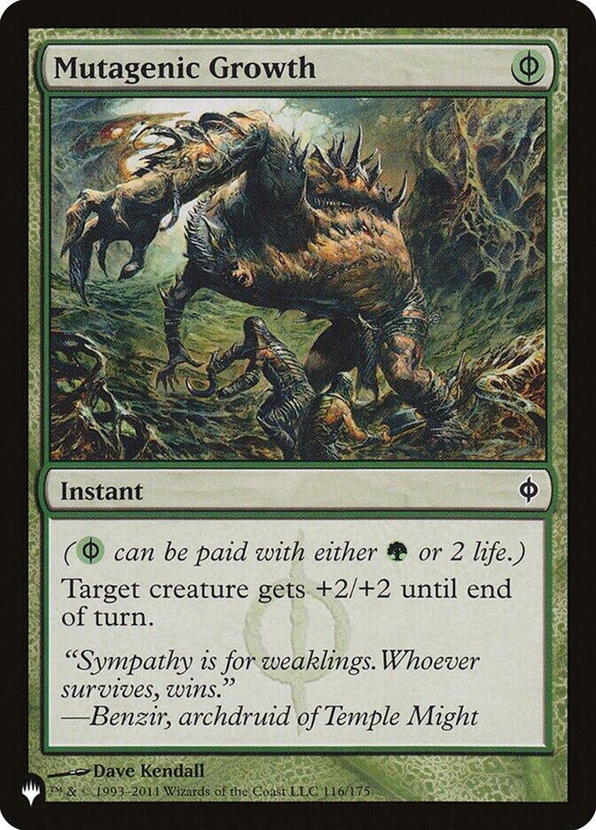 Image for Mutagenic Growth (116/175) - Magic: The Gathering
