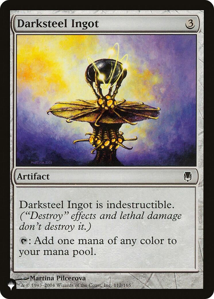 Image for Darksteel Ingot (112/165) (LIST) - Magic: The Gathering