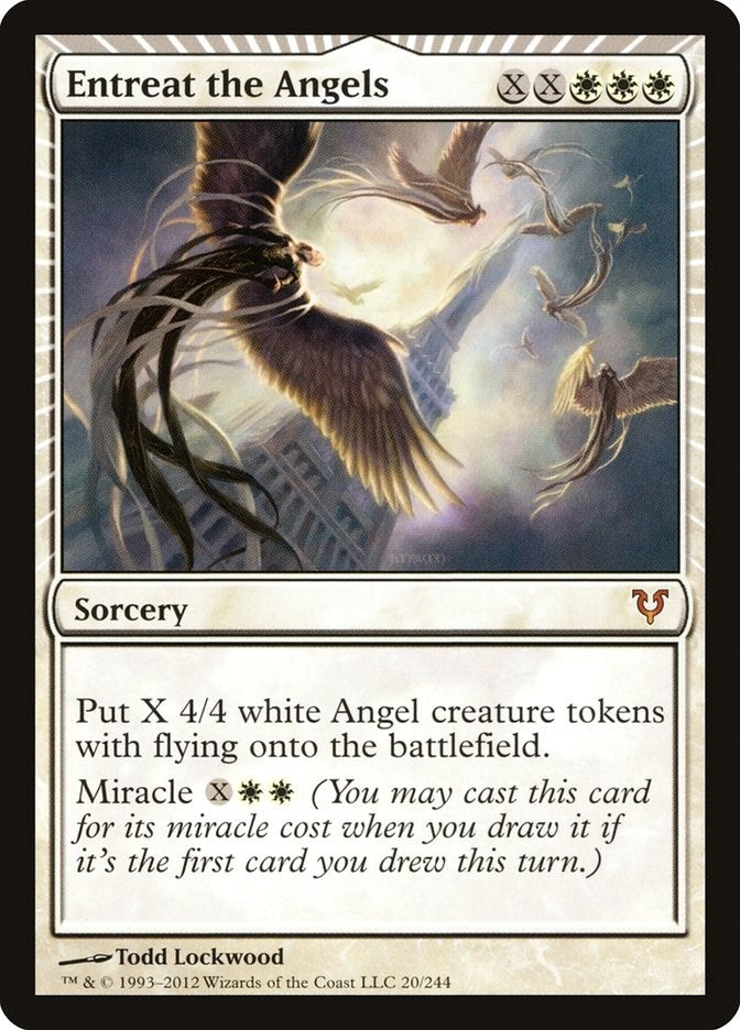 Image for Entreat the Angels (20) - Magic: The Gathering