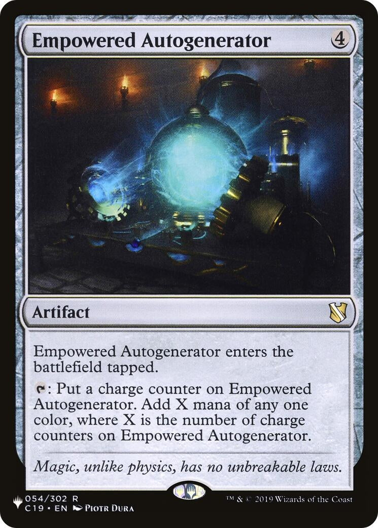 Image for Empowered Autogenerator (054/302) - Magic: The Gathering