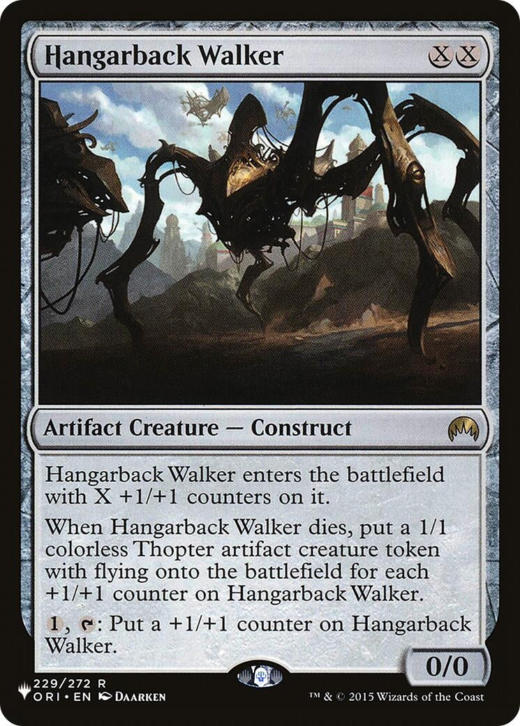 Image for Hangarback Walker (229/272) (LIST) - Magic: The Gathering
