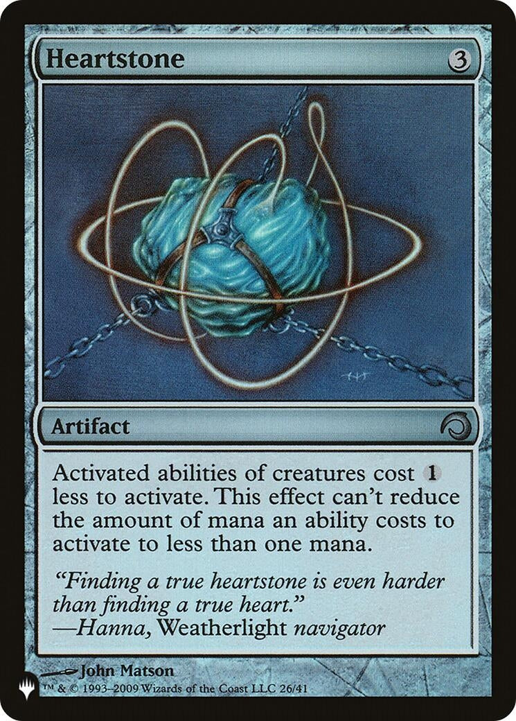 Image for Heartstone (H09) (26/41) (LIST) - Magic: The Gathering