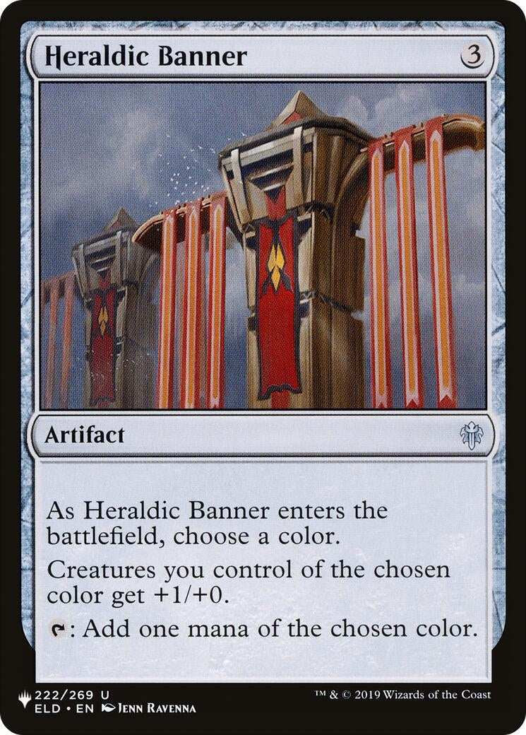 Image for Heraldic Banner (222/269) - Magic: The Gathering