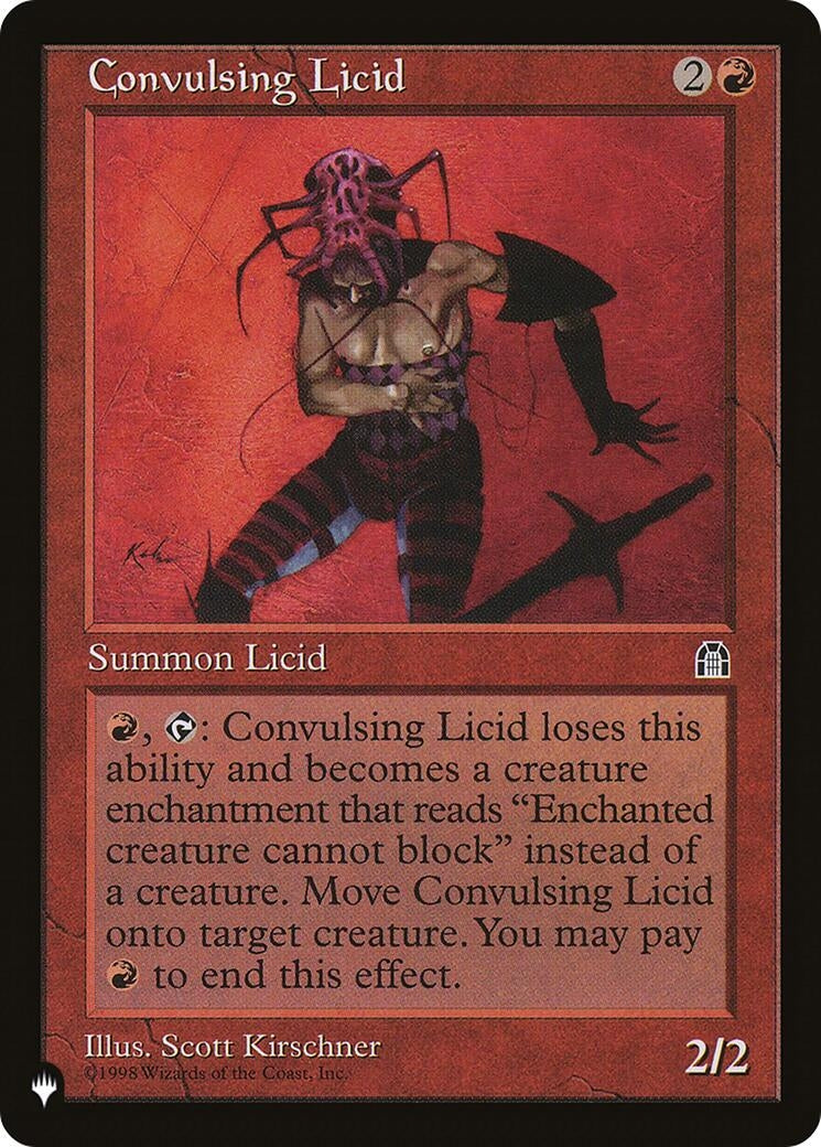 Image for Convulsing Licid (LIST) - Magic: The Gathering