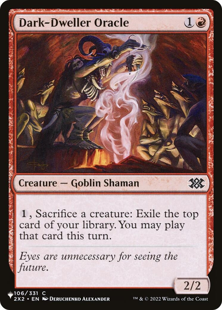 Image for Dark-Dweller Oracle (106/024) (LIST) - Magic: The Gathering