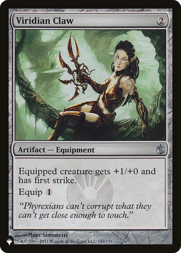 Image for Viridian Claw (143/155) - Magic: The Gathering