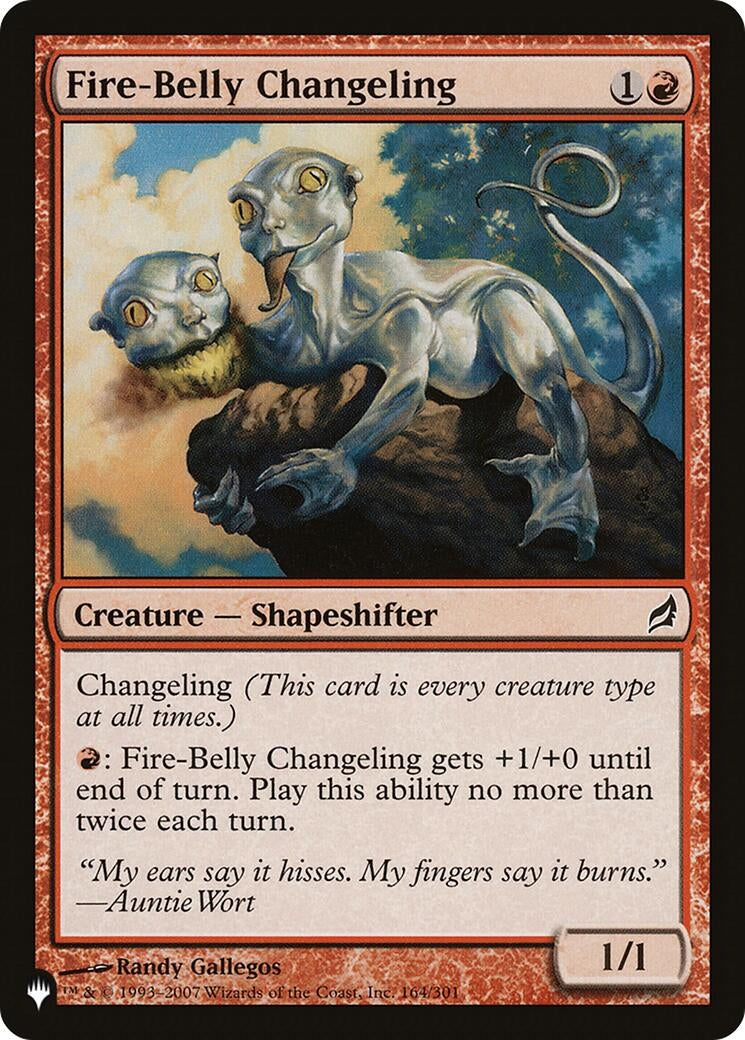 Image for Fire-Belly Changeling (164) - Magic: The Gathering