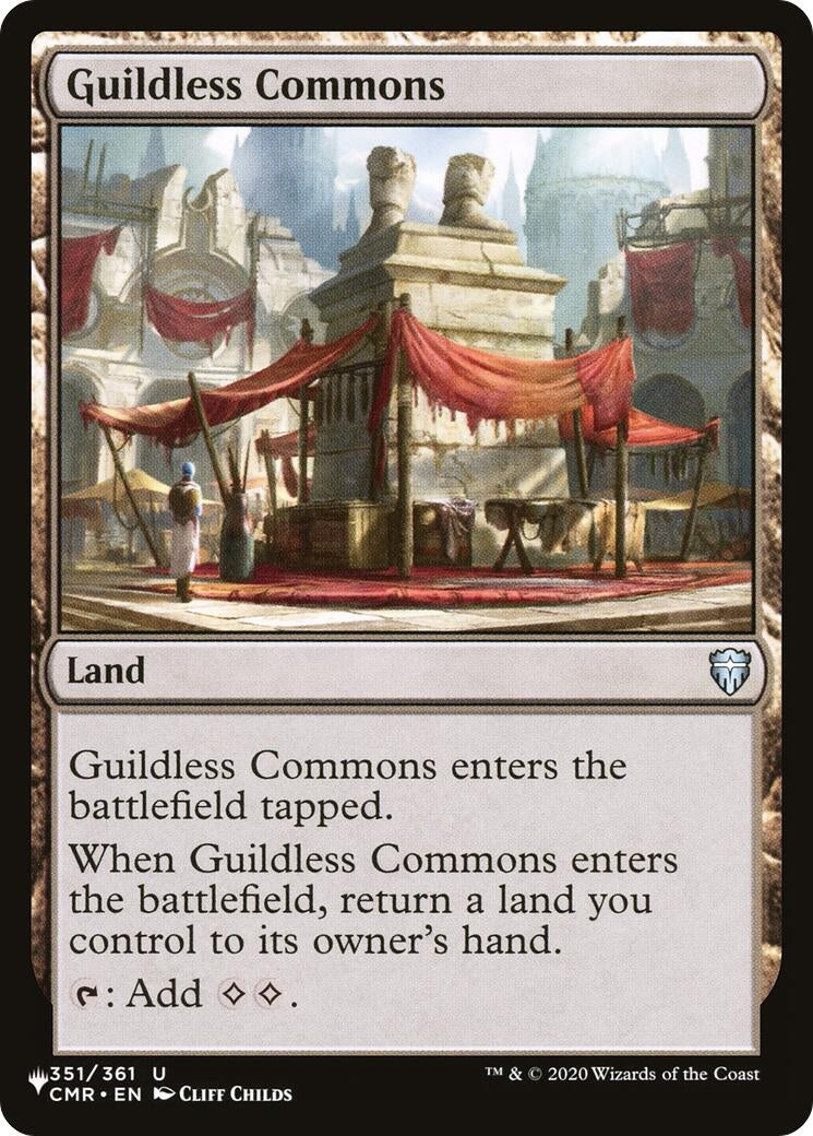 Image for Guildless Commons (351/361) - Magic: The Gathering