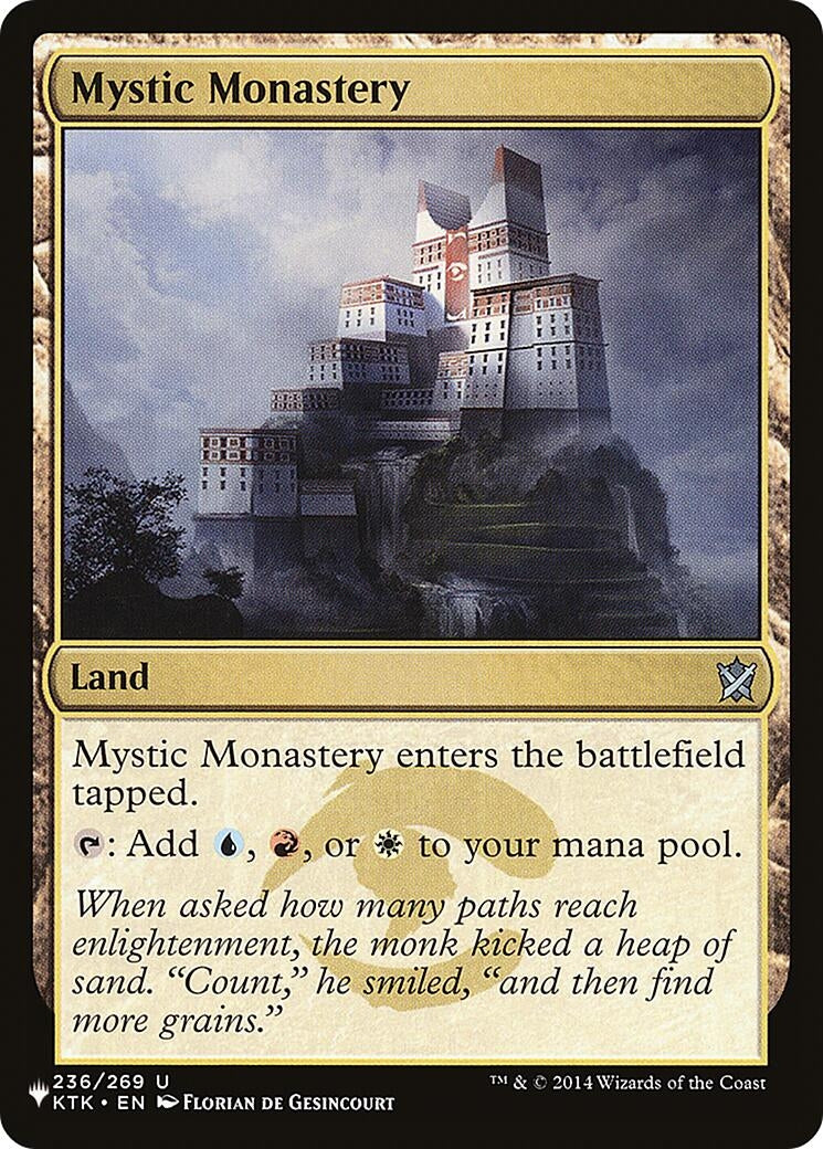 Image for Mystic Monastery (236/269) (LIST) - Magic: The Gathering