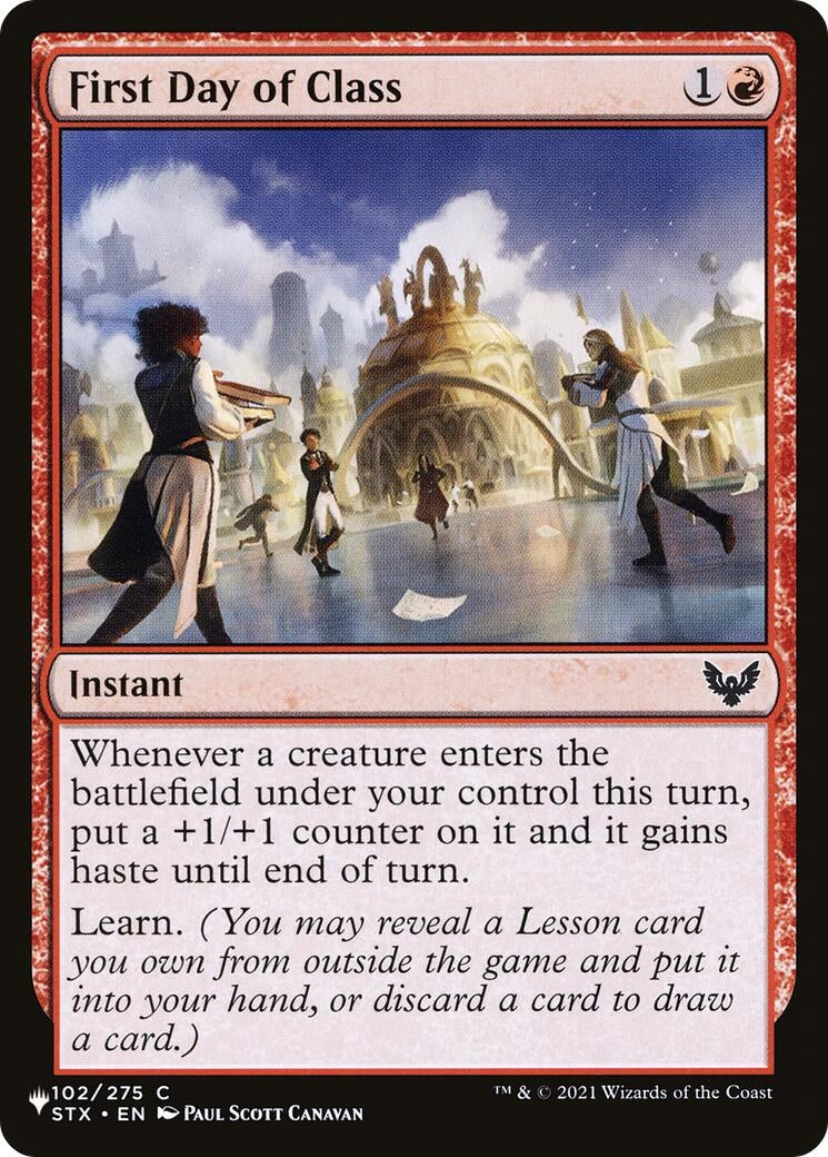Image for First Day of Class (102/275) - Magic: The Gathering