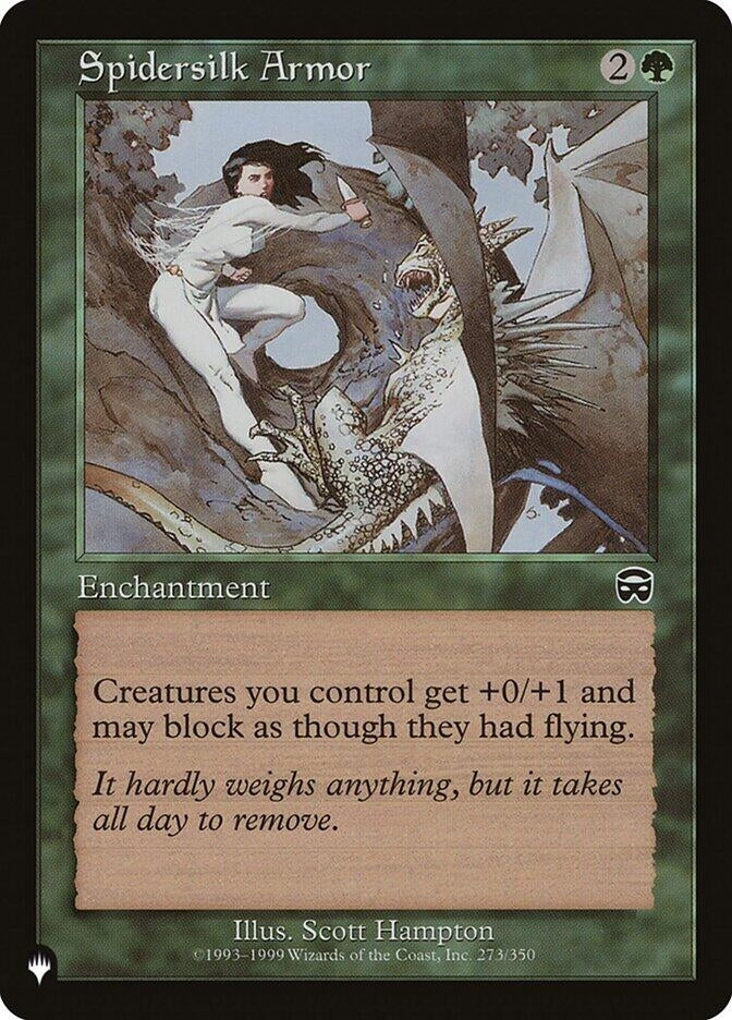 Image for Spidersilk Armor (273/350) - Magic: The Gathering
