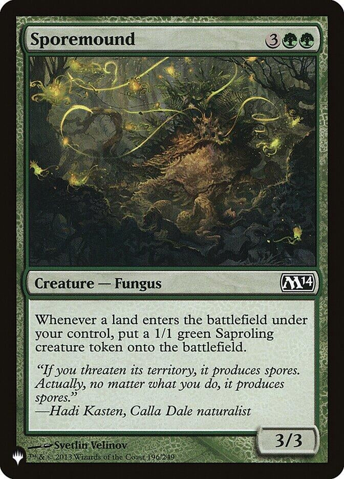 Image for Sporemound (196/249) (LIST) - Magic: The Gathering
