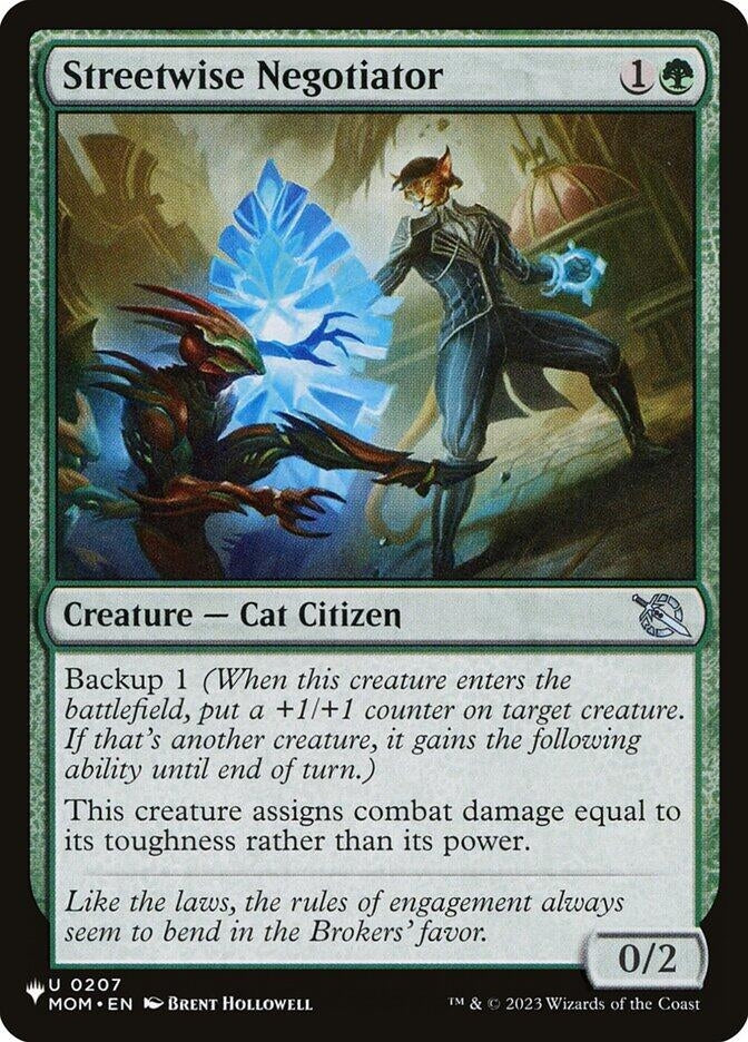 Image for Streetwise Negotiator (0207) (LIST) - Magic: The Gathering