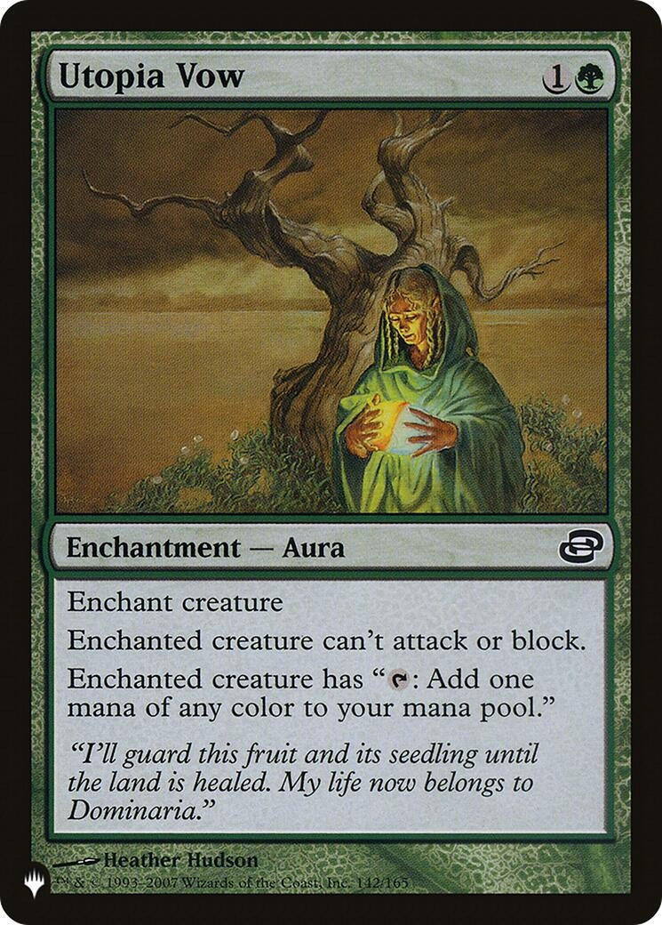 Image for Utopia Vow (142/165) (LIST) - Magic: The Gathering