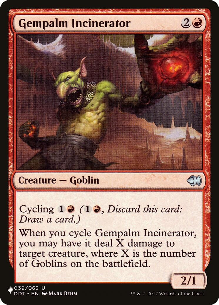 Image for Gempalm Incinerator (039/063) - Magic: The Gathering