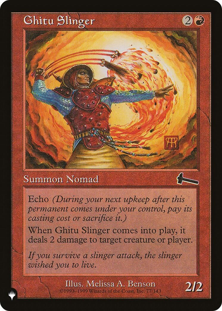 Image for Ghitu Slinger (77/143) - Magic: The Gathering