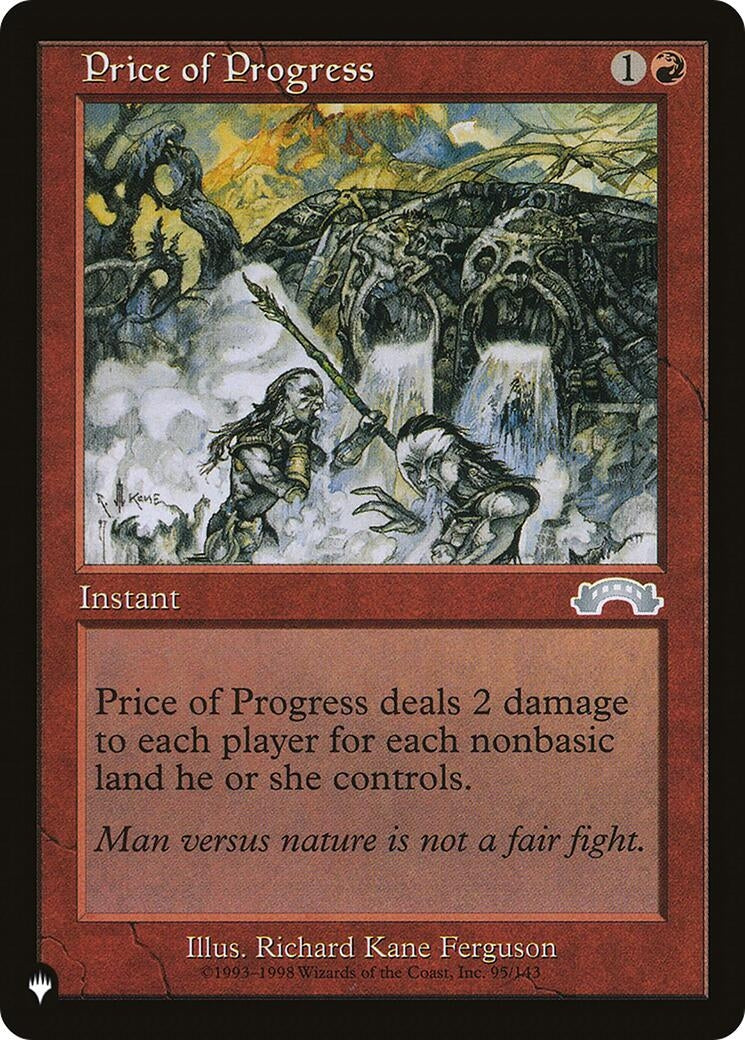 Image for Price of Progress (EXO) (95/143) - Magic: The Gathering