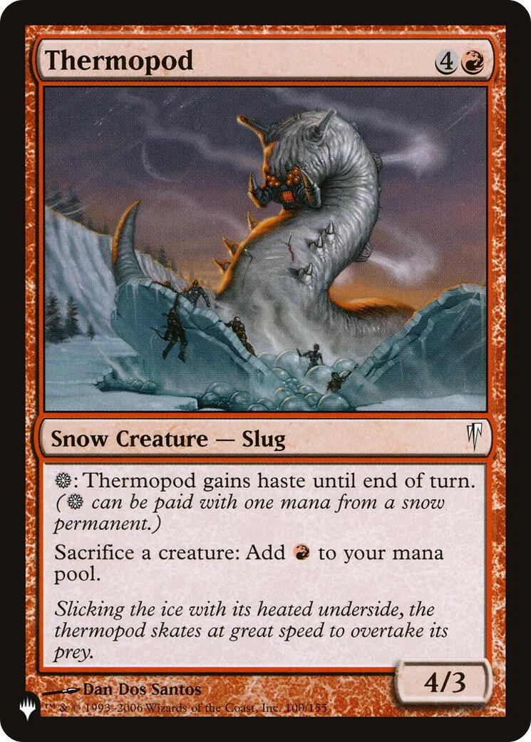 Image for Thermopod (100/155) (LIST) - Magic: The Gathering