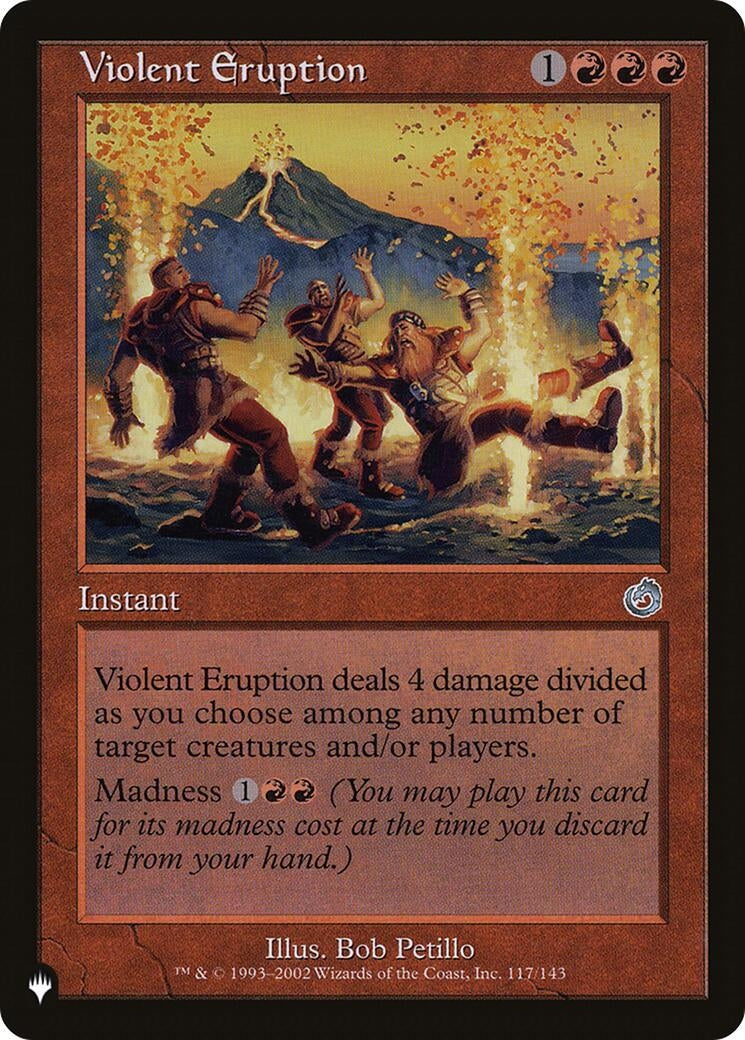 Image for Violent Eruption (117/143) - Magic: The Gathering