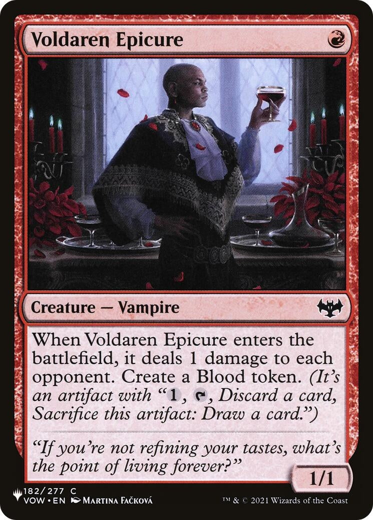 Image for Voldaren Epicure (182/277) - Magic: The Gathering