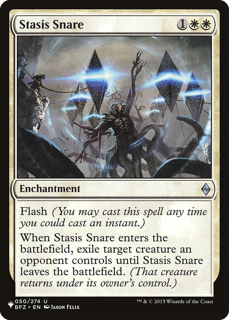 Image for Stasis Snare (050/274) (LIST) - Magic: The Gathering