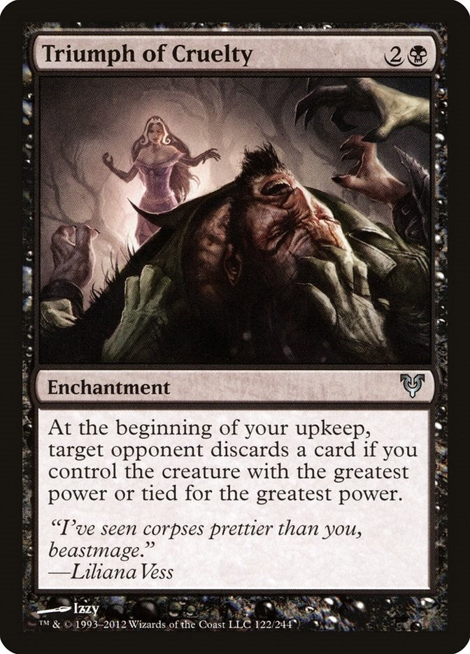 Image for Triumph of Cruelty (122) (AVR) - Magic: The Gathering