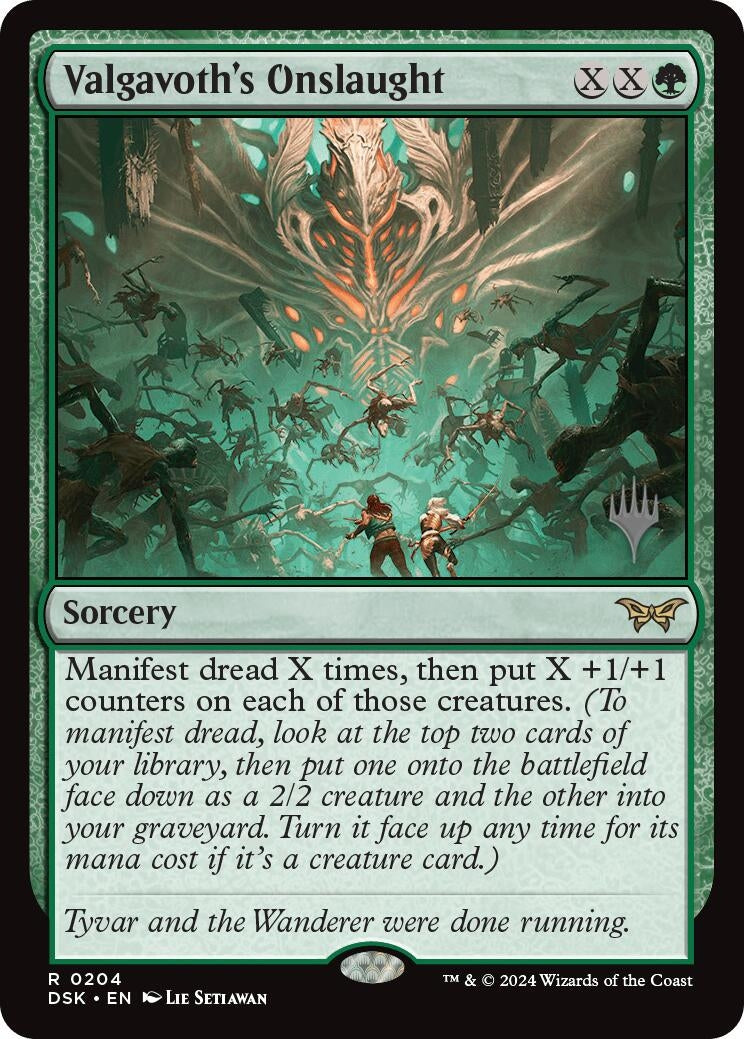 Image for Valgavoth's Onslaught (204) - Magic: The Gathering